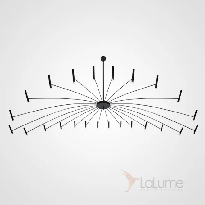 Люстра POP P40 Chandelier 24 lamps D180 Mod.A Black от ImperiumLoft Люстра POP P40 Chandelier 24 lamps D180 Mod.A Black от ImperiumLoft