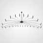Люстра POP P40 Chandelier 24 lamps D180 Mod.A Black от ImperiumLoft