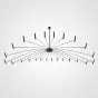 Люстра POP P40 Chandelier 24 lamps D180 Mod.A Black от ImperiumLoft