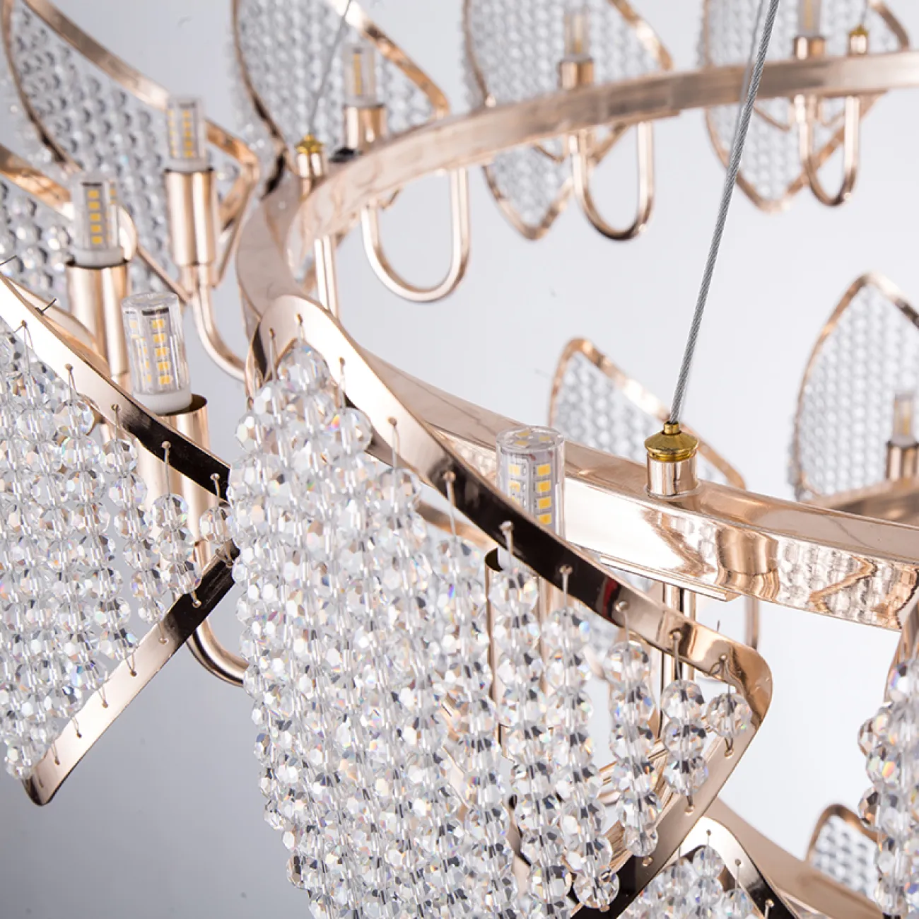 Люстра в стиле арт-деко Epica из хрусталя от ImperiumLoft