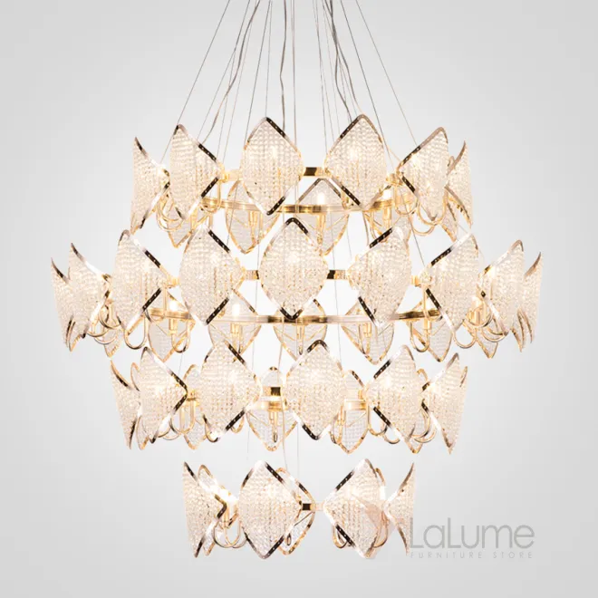 Люстра в стиле арт-деко Epica из хрусталя от ImperiumLoft