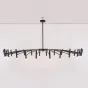 Люстра POP P40 Chandelier 24 lamps D130 Mod.B Black от ImperiumLoft