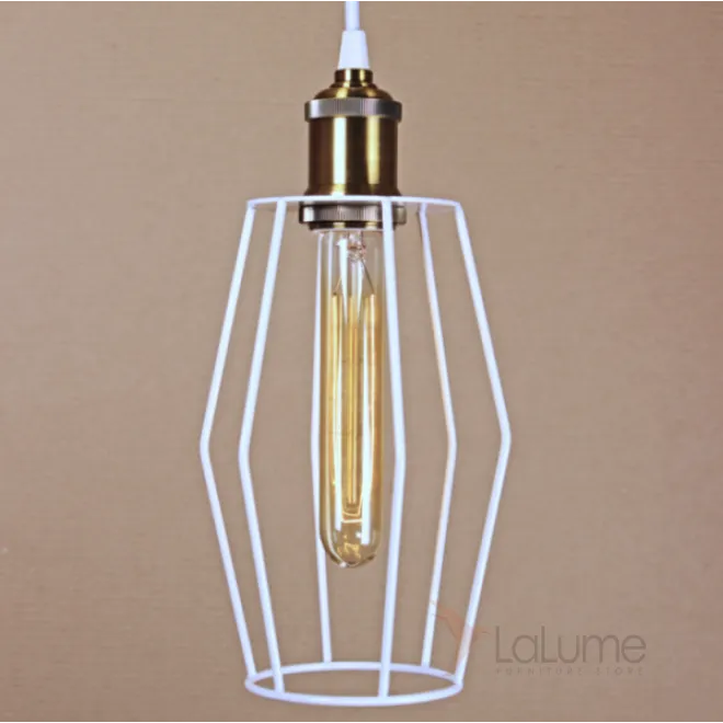 Подвесной светильник Wire Cage Pendant Spauk White от LaLume