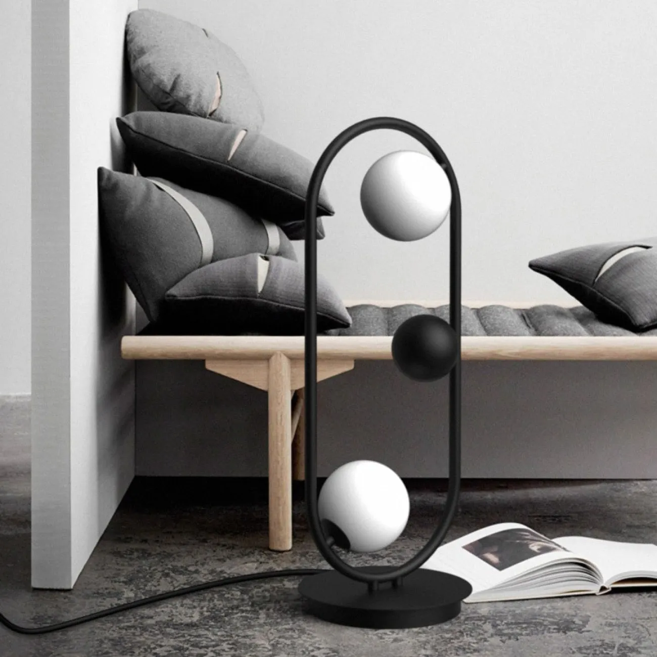 Настольная лампа HOOP TAB от ImperiumLoft