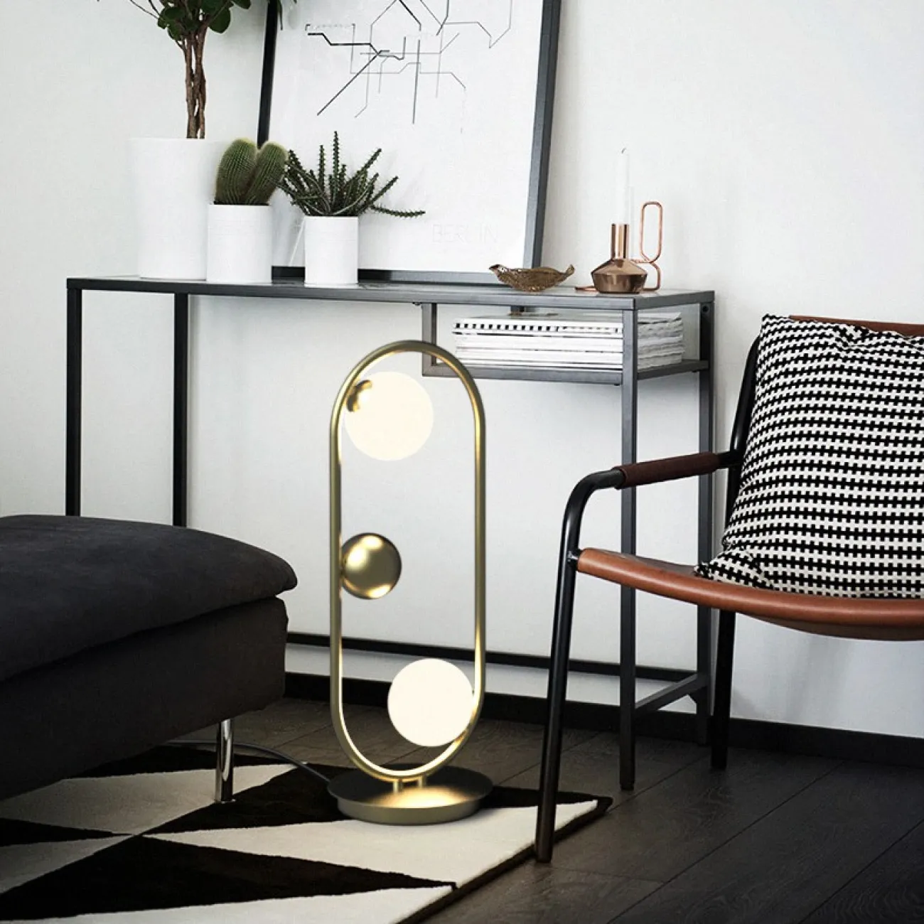 Настольная лампа HOOP TAB от ImperiumLoft