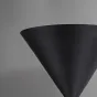 Серия напольных светильников с металлическим плафоном форме перевернутого конуса FELIX Black