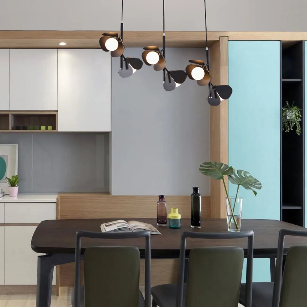 Подвесной светильник JANITA BW L3 White от ImperiumLoft Подвесной светильник JANITA BW L3 White от ImperiumLoft