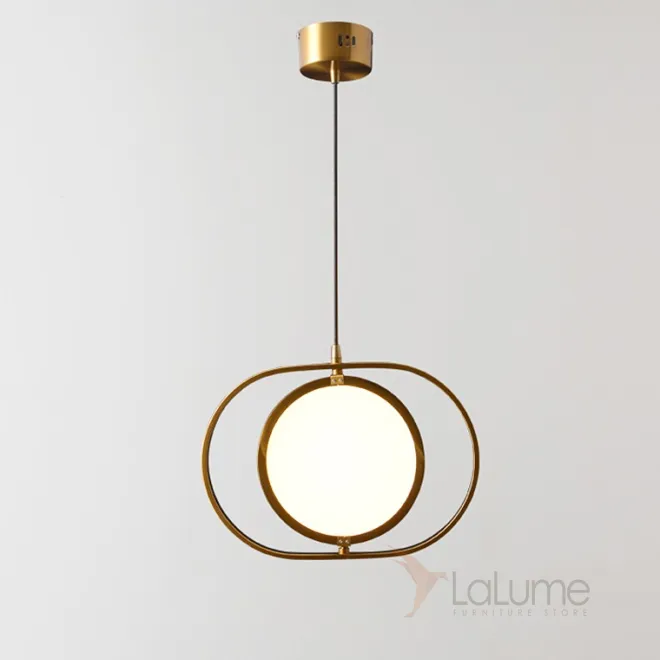 Подвесной светильник ARVET горизонтальный Золото от ImperiumLoft