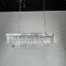 Люстра RH 1920S ODEON CLEAR GLASS FRINGE 120 chrome