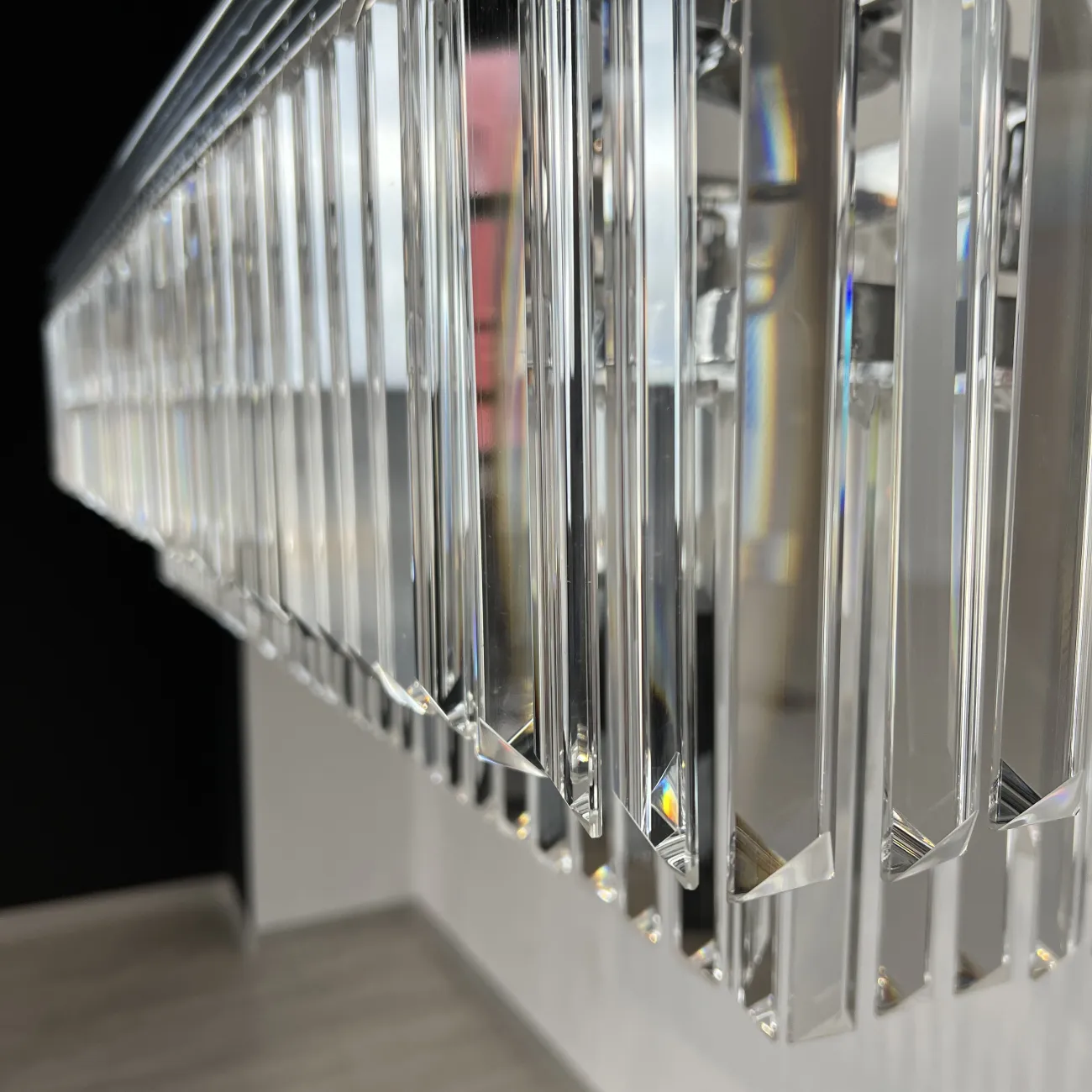 Люстра RH 1920S ODEON CLEAR GLASS FRINGE 120 nickel от ImperiumLoft