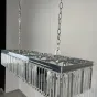 Люстра RH 1920S ODEON CLEAR GLASS FRINGE 120 nickel от ImperiumLoft