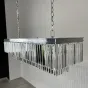 Люстра RH 1920S ODEON CLEAR GLASS FRINGE 120 nickel от ImperiumLoft