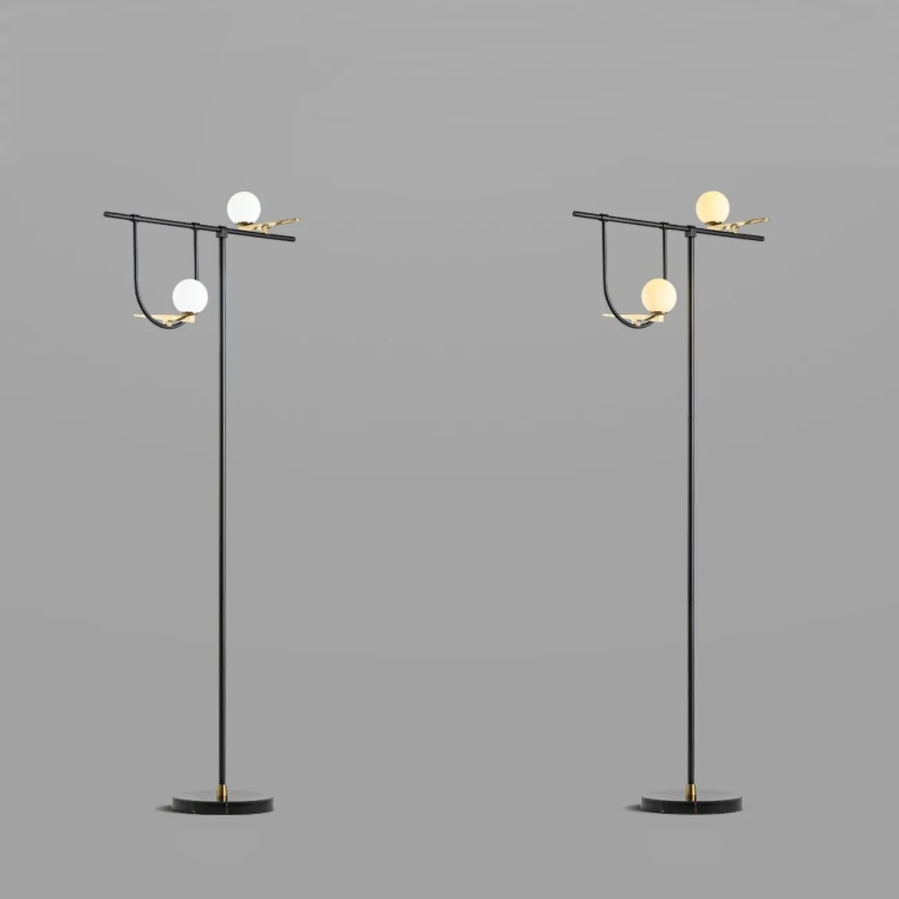 Напольный светильник BIRDS Голубой от ImperiumLoft