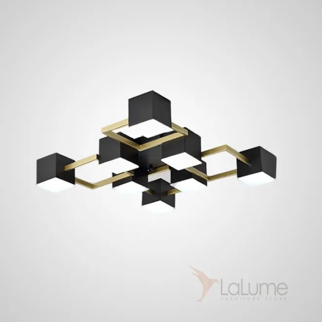 Дизайнерская потолочная люстра геометрической формы FRAME L71 от ImperiumLoft Дизайнерская потолочная люстра геометрической формы FRAME L71 от ImperiumLoft