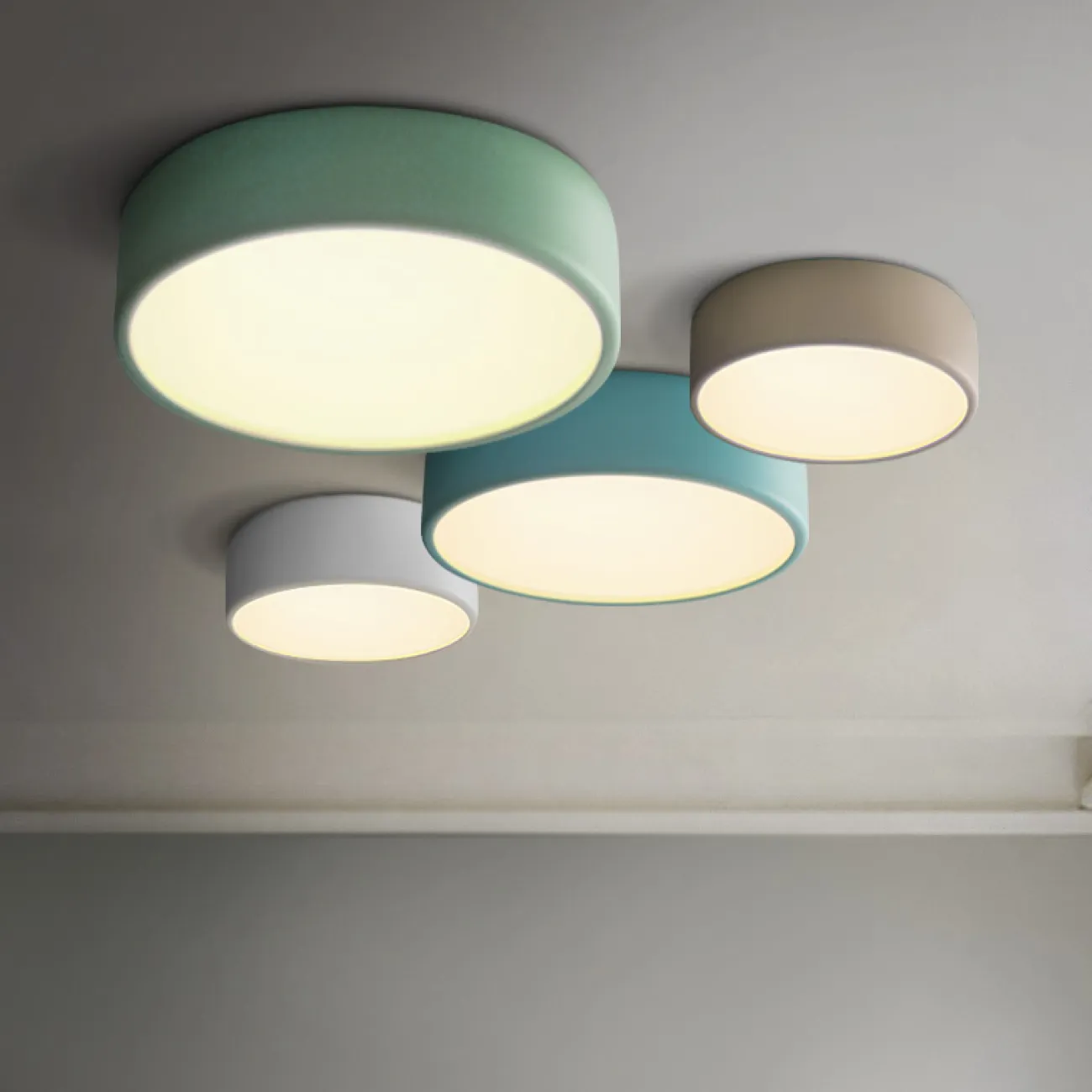 Потолочный светильник CYLINDER B от ImperiumLoft