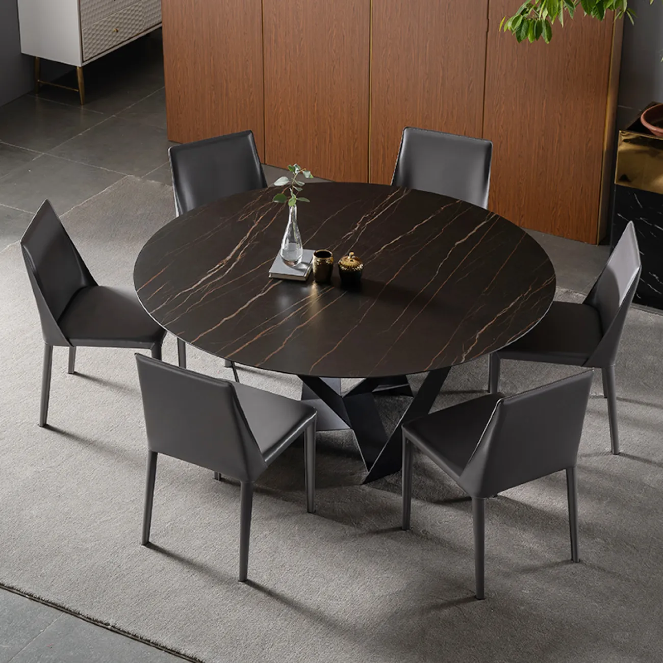 Дизайнерский обеденный стол LaLume-AZ00363 Дизайнерский обеденный стол LaLume-AZ00363