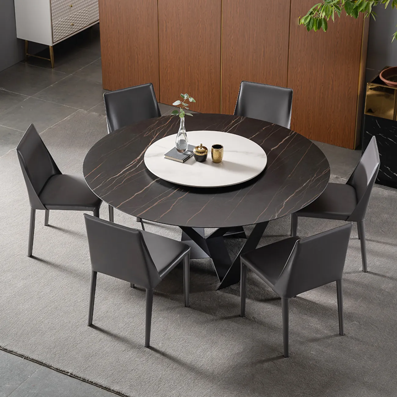 Дизайнерский обеденный стол LaLume-AZ00363 Дизайнерский обеденный стол LaLume-AZ00363