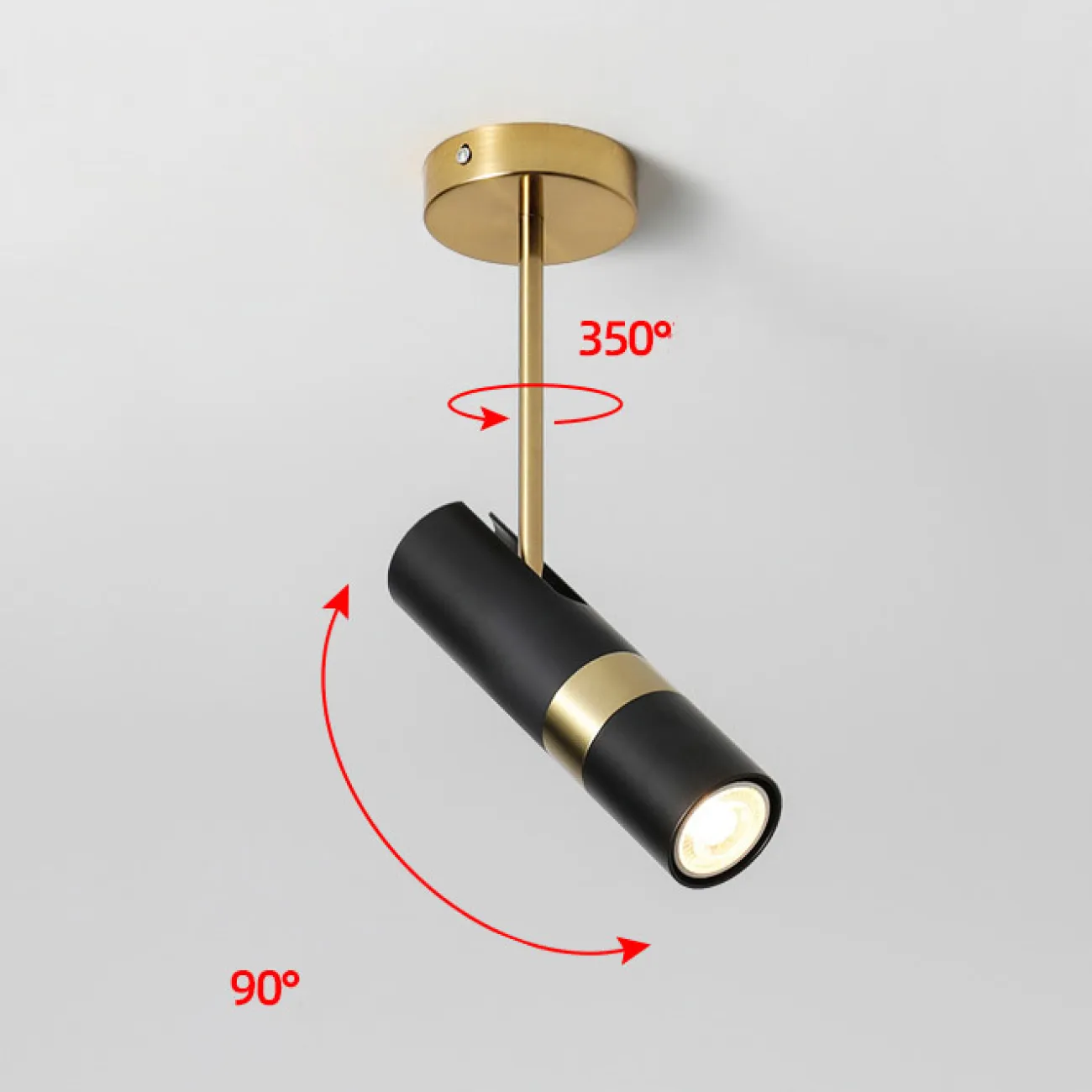 Точечный светильник WAY Black от ImperiumLoft