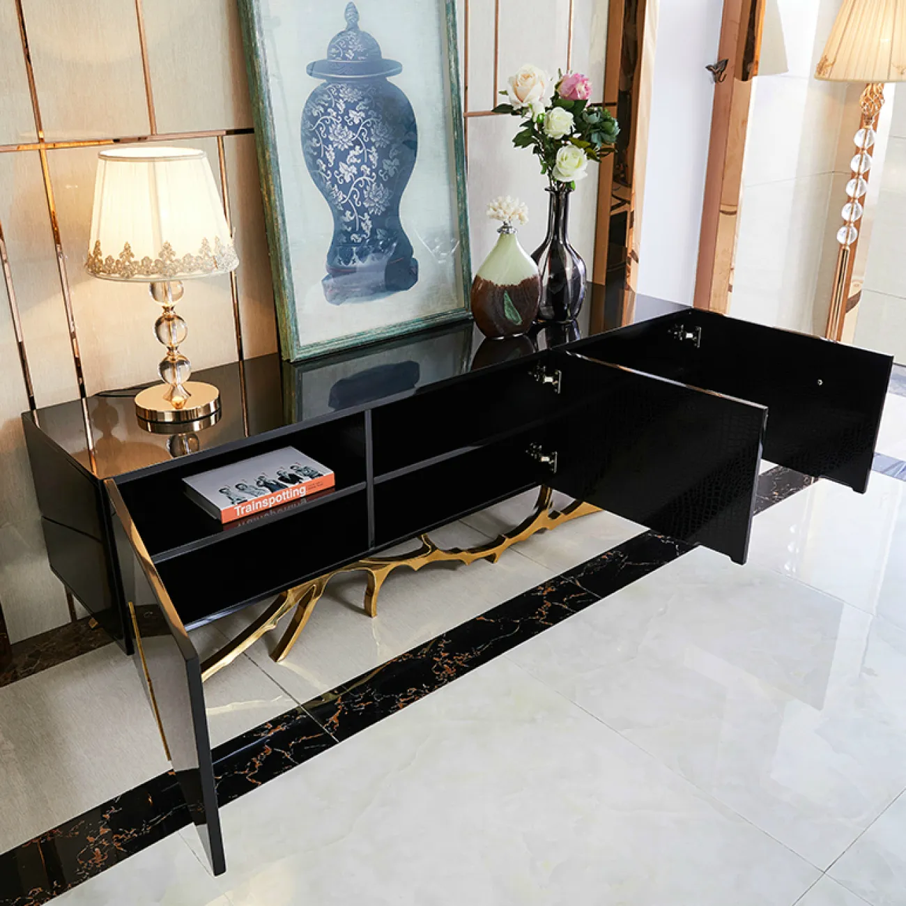 Дизайнерская тумба под TV - LaLume-TV00156