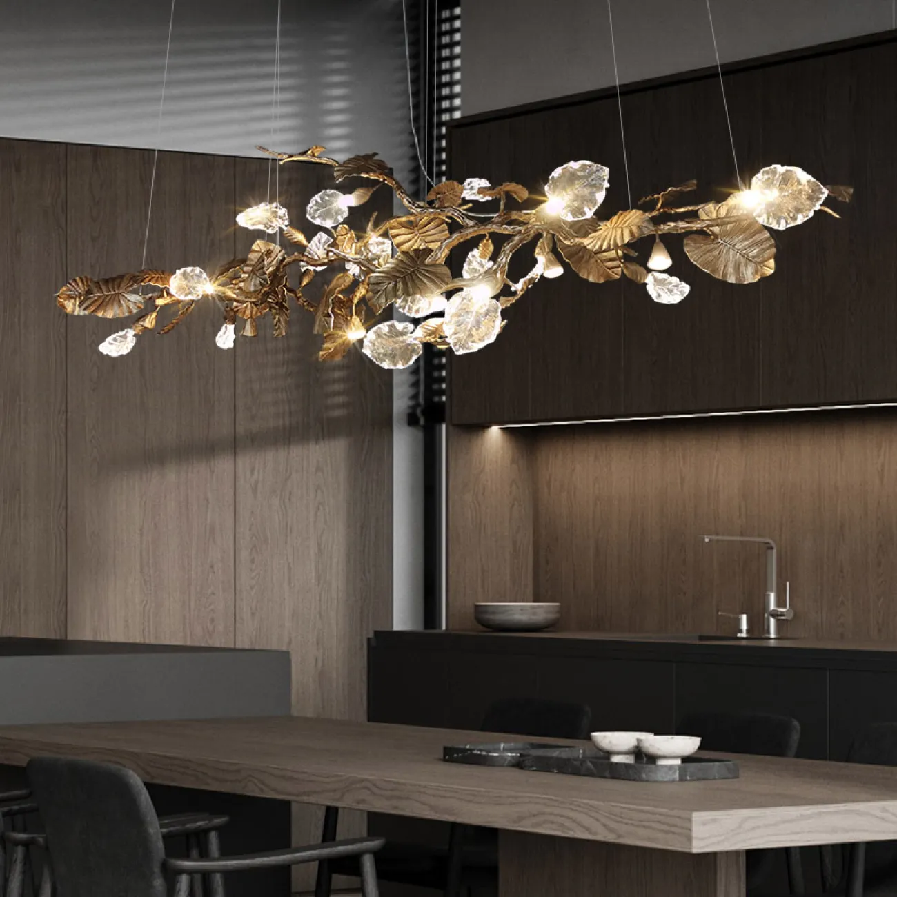 Подвесная люстра PARIS L155 от ImperiumLoft