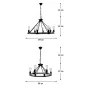 Люстра Round Tube Loft Rope Light от LaLume