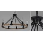 Люстра Round Tube Loft Rope Light от LaLume