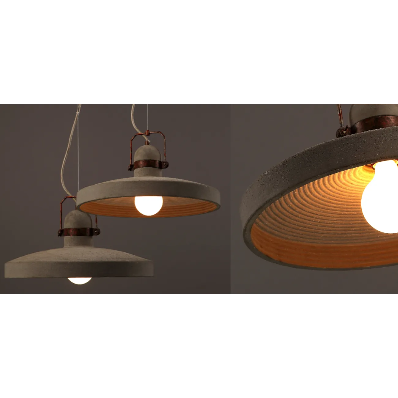 Потолочный светильник Art Concrete Sambrerro от LaLume