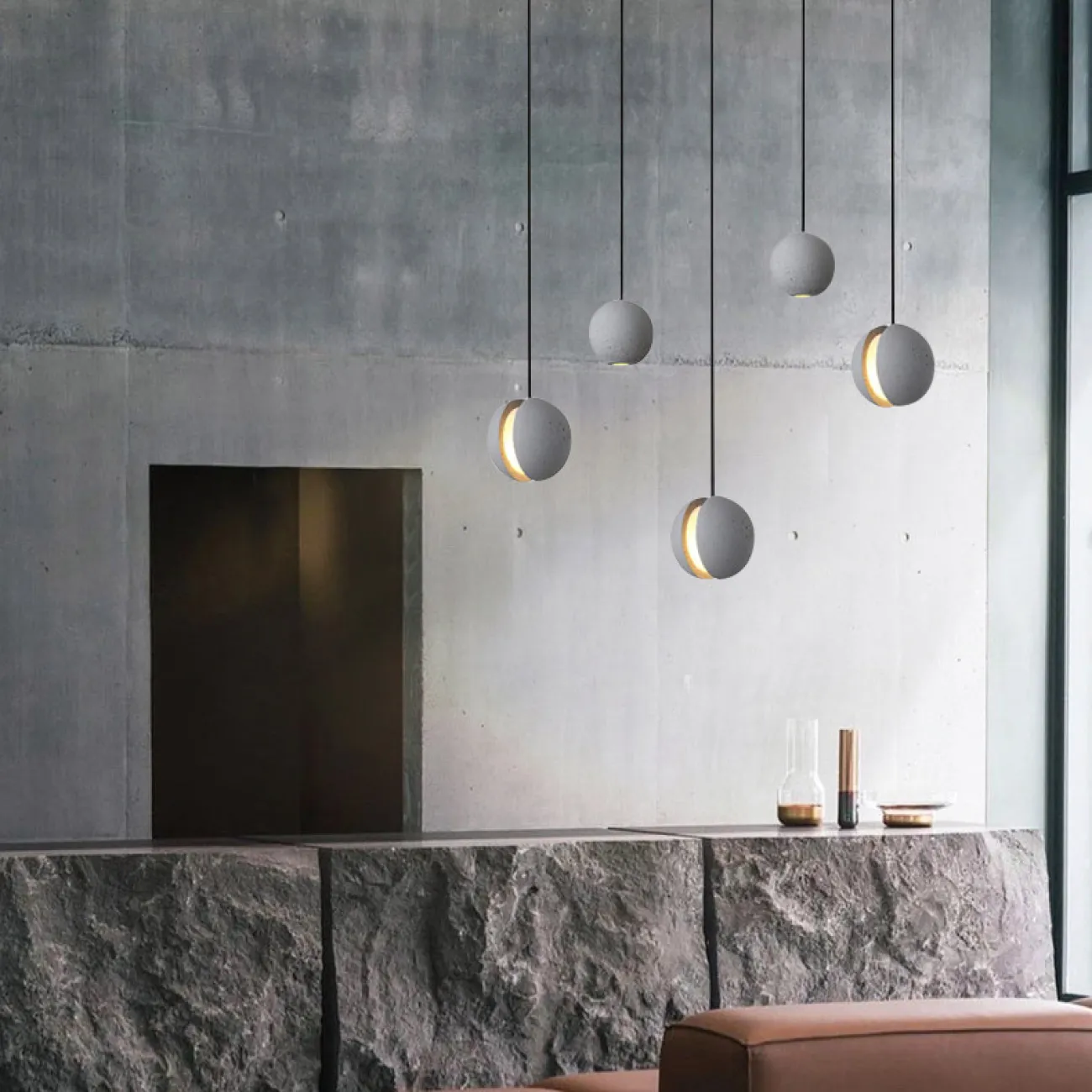 Подвесной светильник PALDIS D130 gray от ImperiumLoft