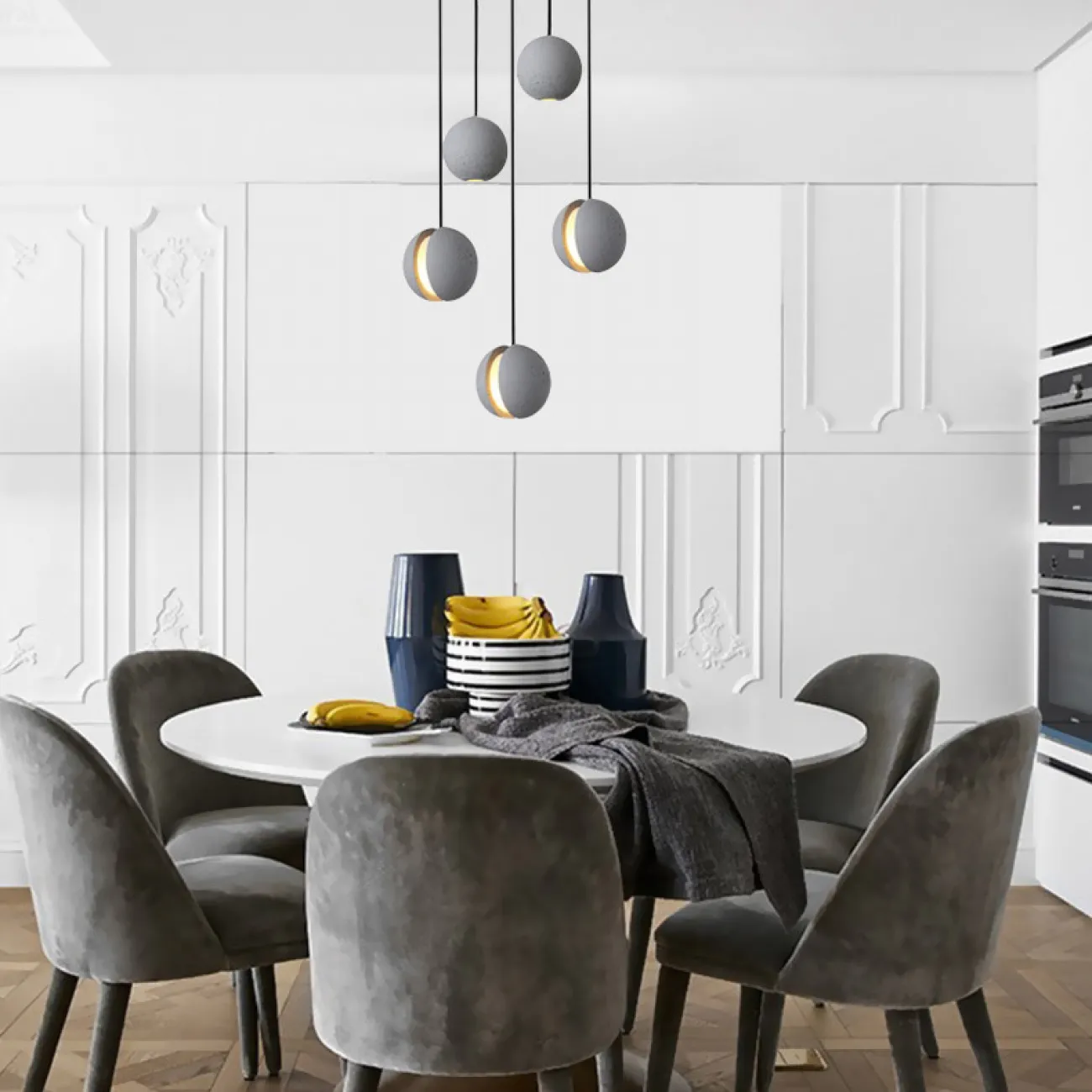 Подвесной светильник PALDIS D102 gray от ImperiumLoft