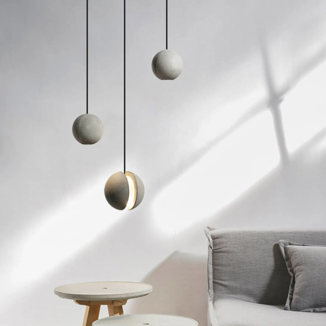 Подвесной светильник PALDIS D130 gray от ImperiumLoft