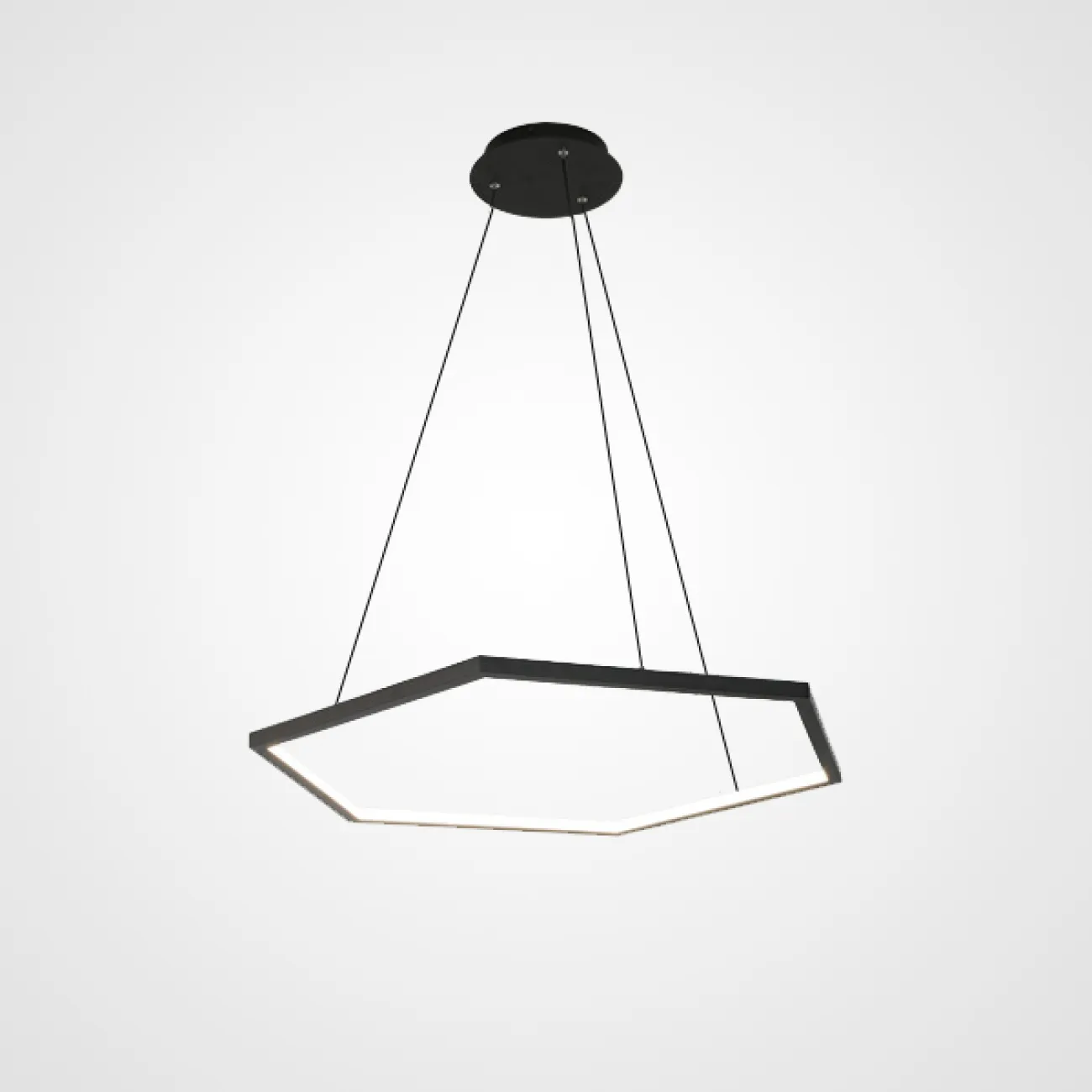 Подвесная люстра OCTANT D60+80 Black от ImperiumLoft