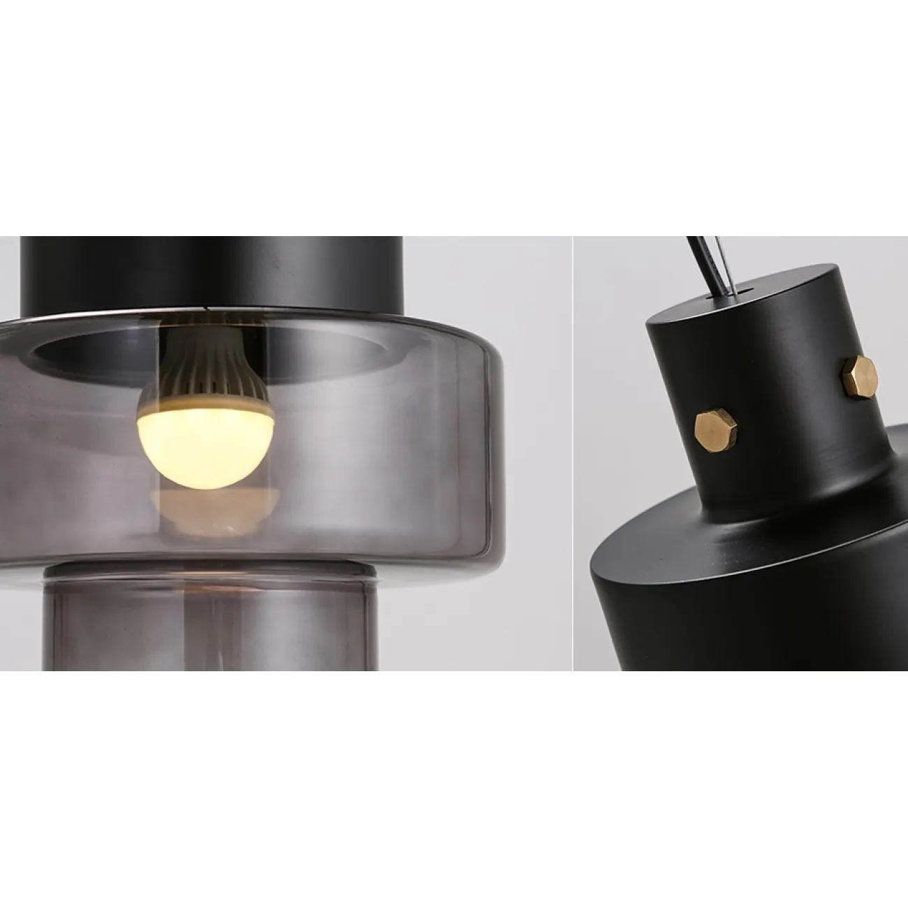 Подвесной светильник Luna Glass Pendant Dark от LaLume