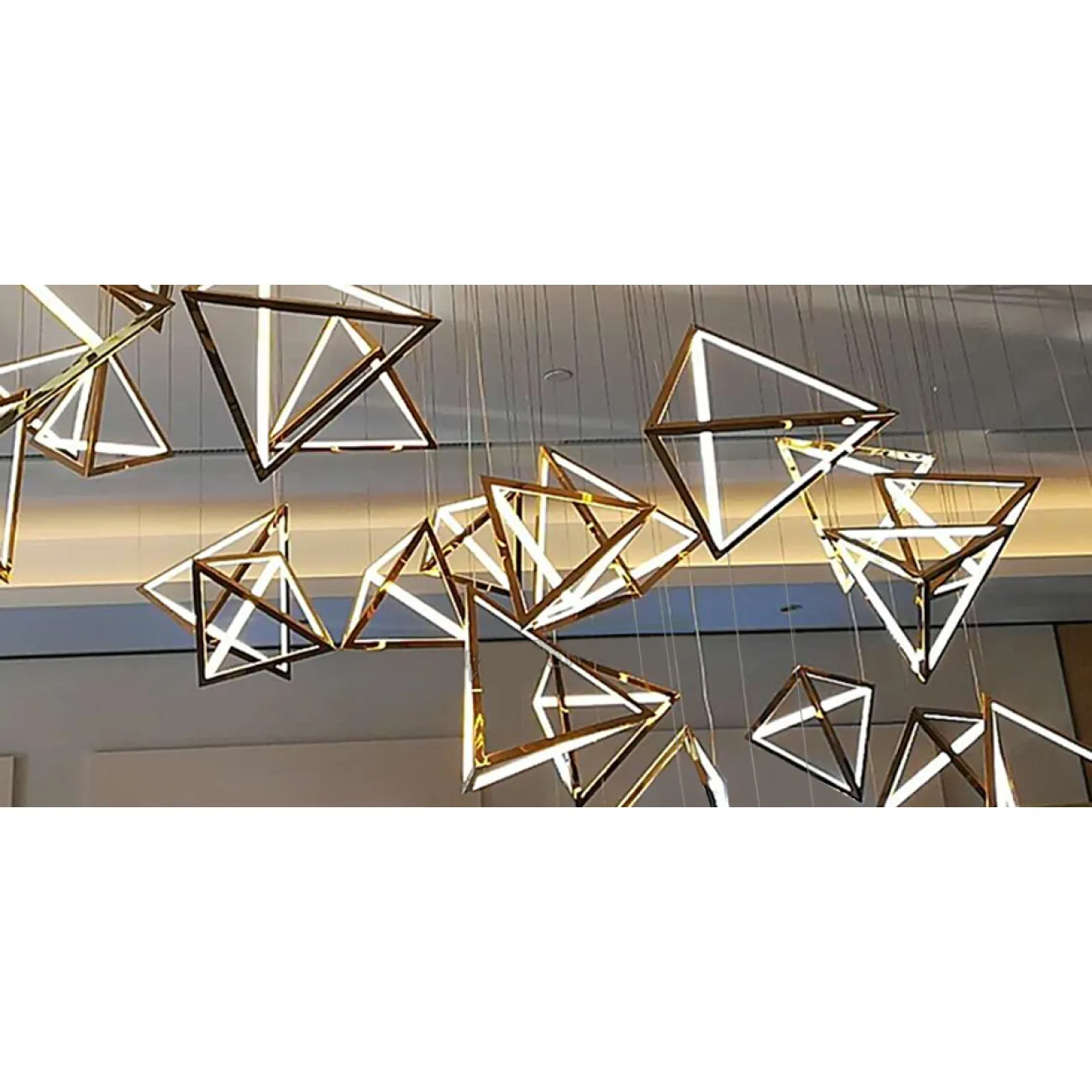 Подвесной светильник Weightless Triangles Подвесной светильник Weightless Triangles