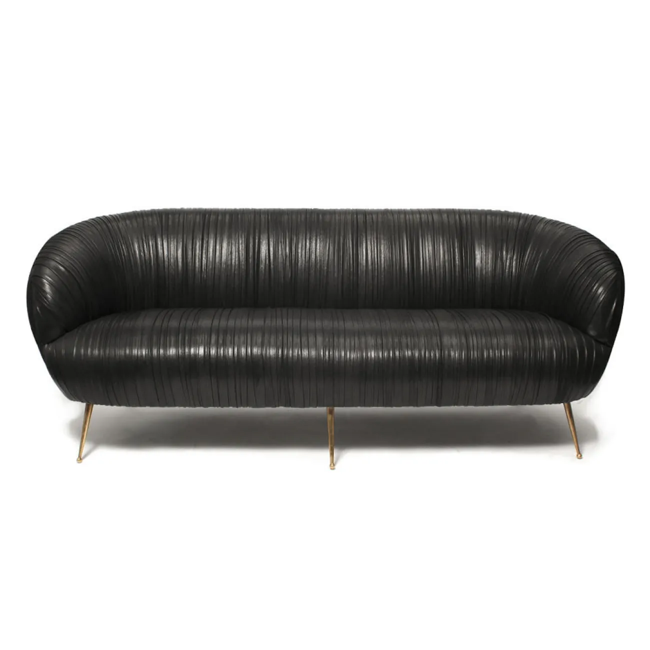 Софа Kelly Wearstler Souffle Settee Leather designed by Kelly Wearstler от LaLume