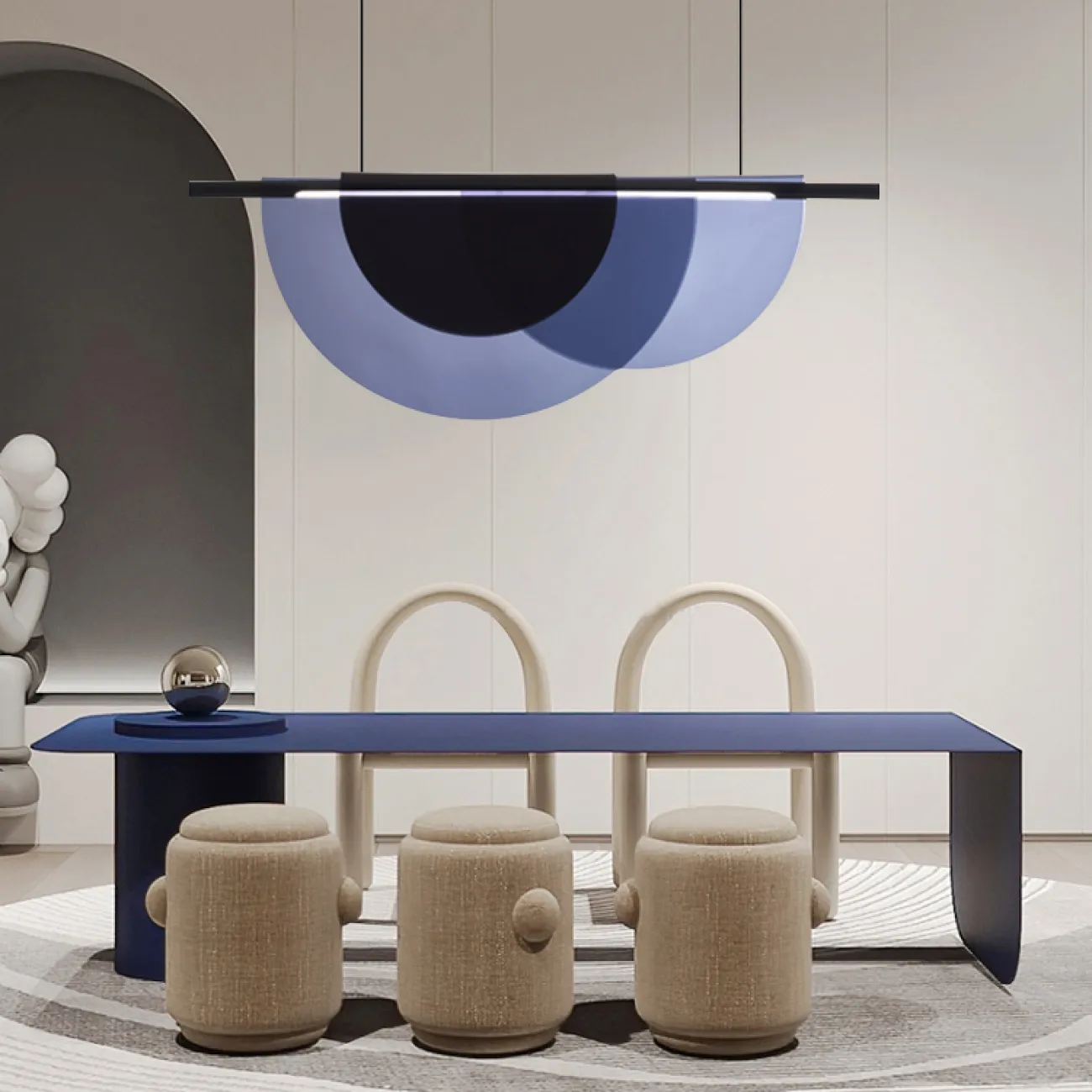 Подвесной светильник EQUAL COLOR L80 Blue от ImperiumLoft