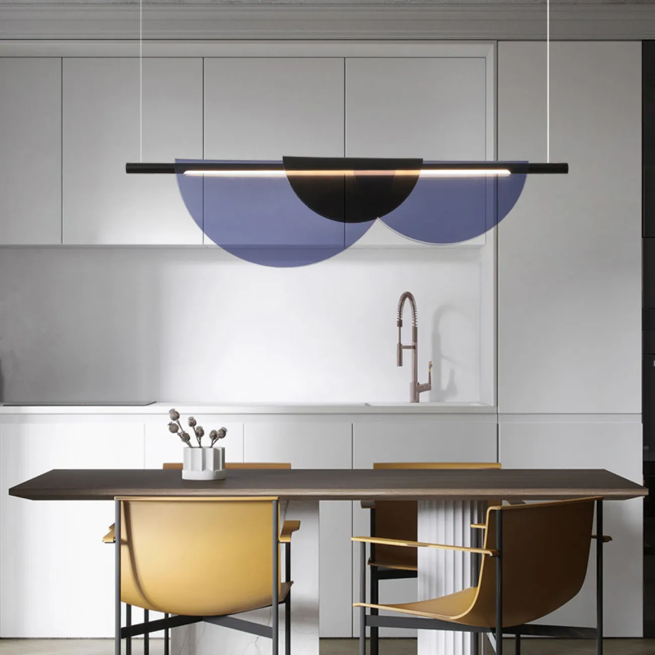 Подвесной светильник EQUAL COLOR L80 Blue от ImperiumLoft