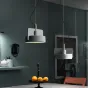 Подвесной бетонный светильник SKOVL C Серый от ImperiumLoft