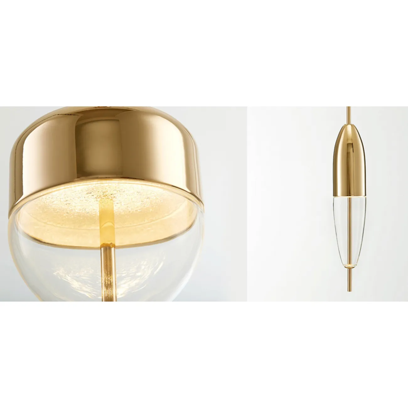 Подвесной светильник Nao Tamura Flow GOLD designed by Nao Tamura от LaLume