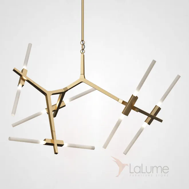 Люстра Агнес Chandelier Summer 10 Gold от ImperiumLoft Люстра Агнес Chandelier Summer 10 Gold от ImperiumLoft