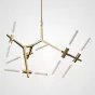 Люстра Агнес Chandelier Summer 10 Gold от ImperiumLoft