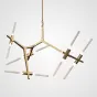 Люстра Агнес Chandelier Summer 10 Gold от ImperiumLoft