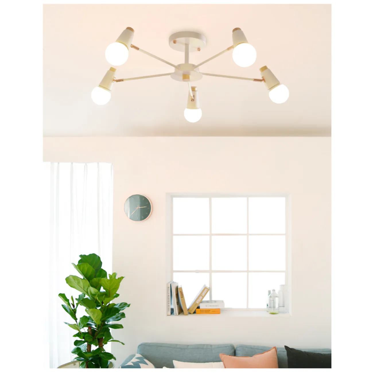 Люстра на штанге ROTARY от ImperiumLoft