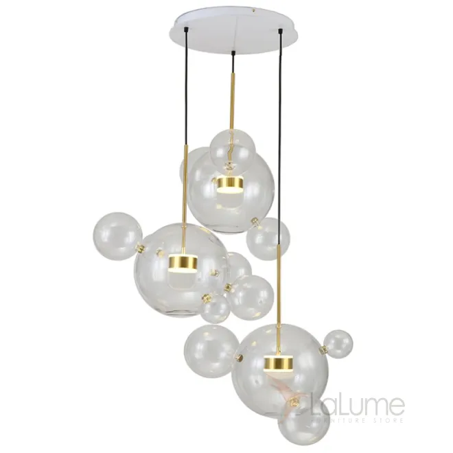Люстра Bolle Circular Chandelier 14 BUBBLE Giopato & Coombes
