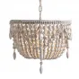 Люстра RH Anselme White Wood Weathered Chandelier от LaLume
