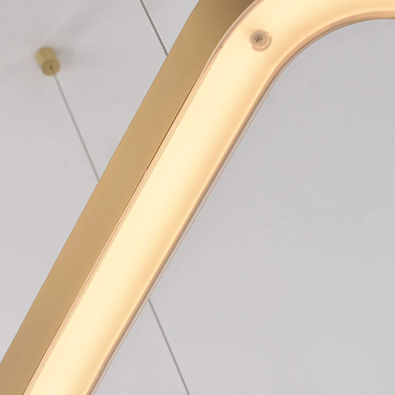 Подвесной кольцевой светильник PENTAGON D120 от ImperiumLoft