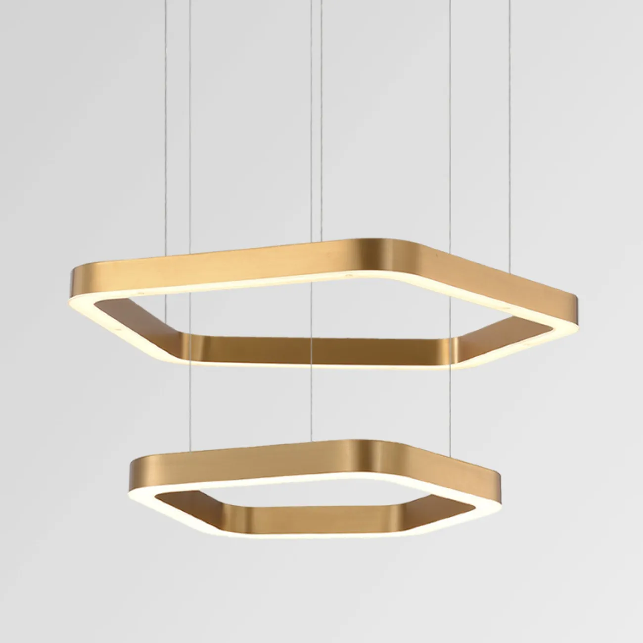 Подвесной кольцевой светильник PENTAGON D120 от ImperiumLoft