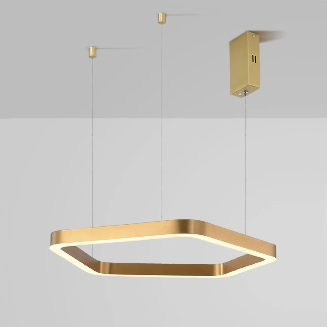 Подвесной кольцевой светильник PENTAGON D120 от ImperiumLoft