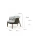 Дизайнерское кресло LaLume-KK00273