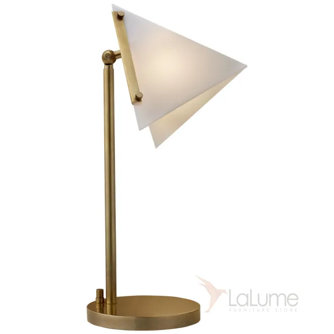 Настольная лампа FORMA ROUND BASE TABLE LAMP Brass designed by Kelly Wearstler от LaLume