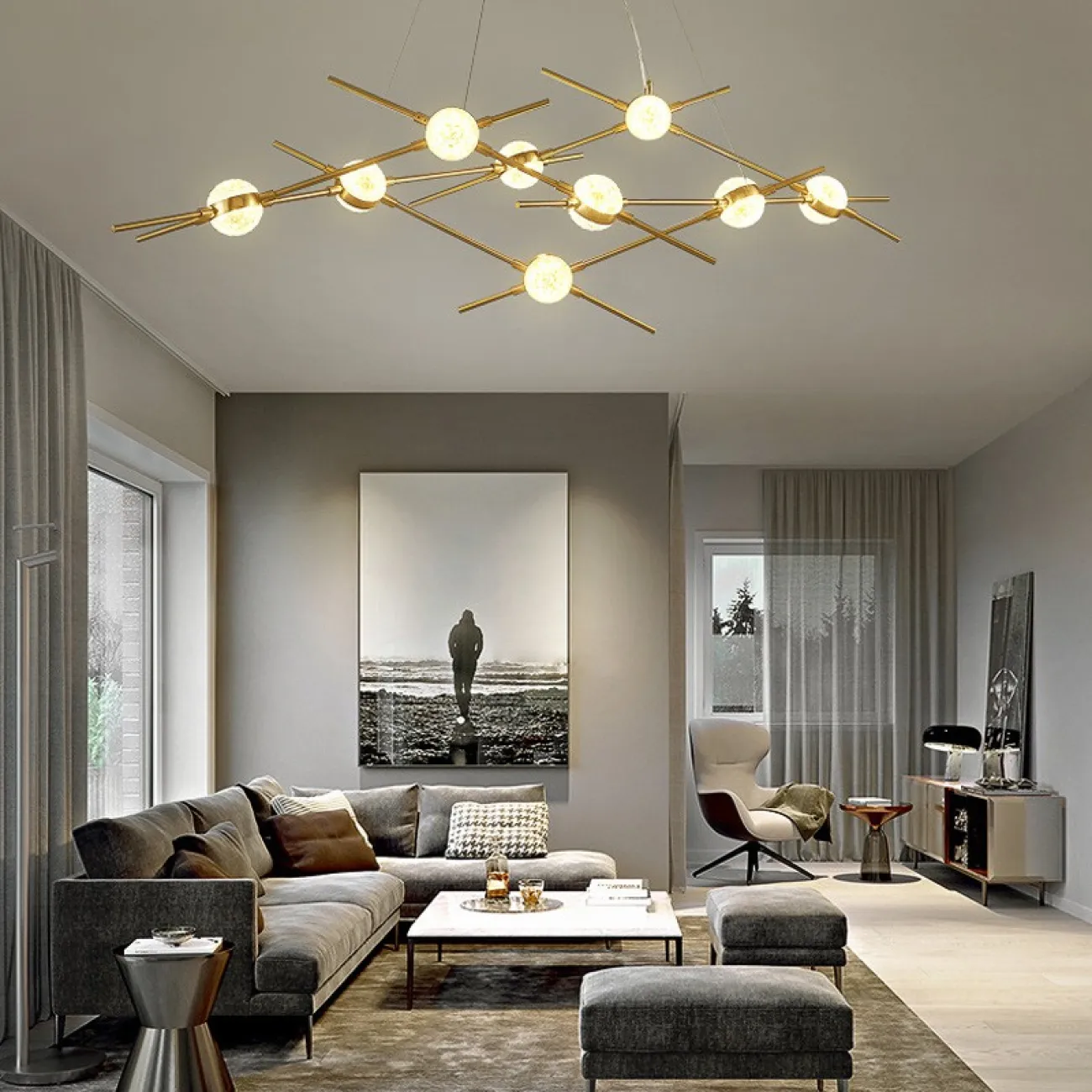 Подвесная люстра TRELLIS от ImperiumLoft